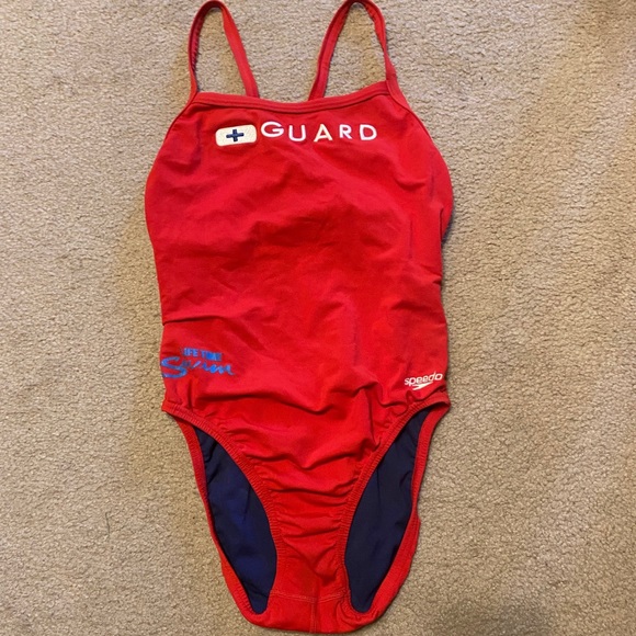 Lifeguard swimsuit - Picture 1 of 3